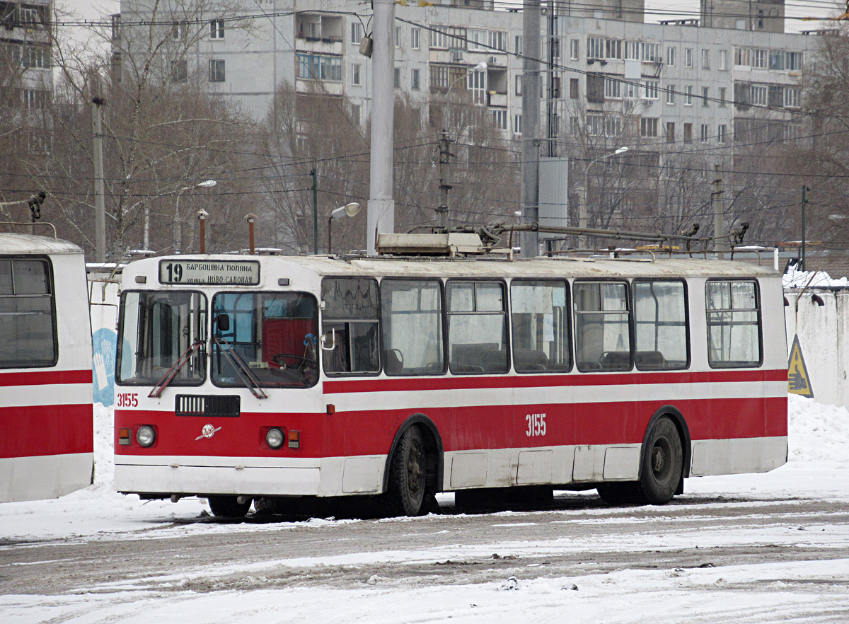 Самара, ЗиУ-682Г [Г00] № 3155; Самара — Троллейбусное депо № 3