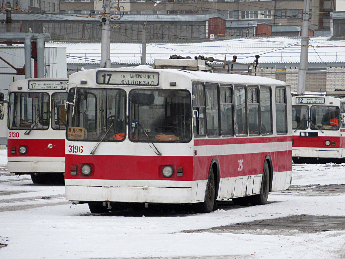 Самара, ЗиУ-682Г [Г00] № 3196; Самара — Троллейбусное депо № 3