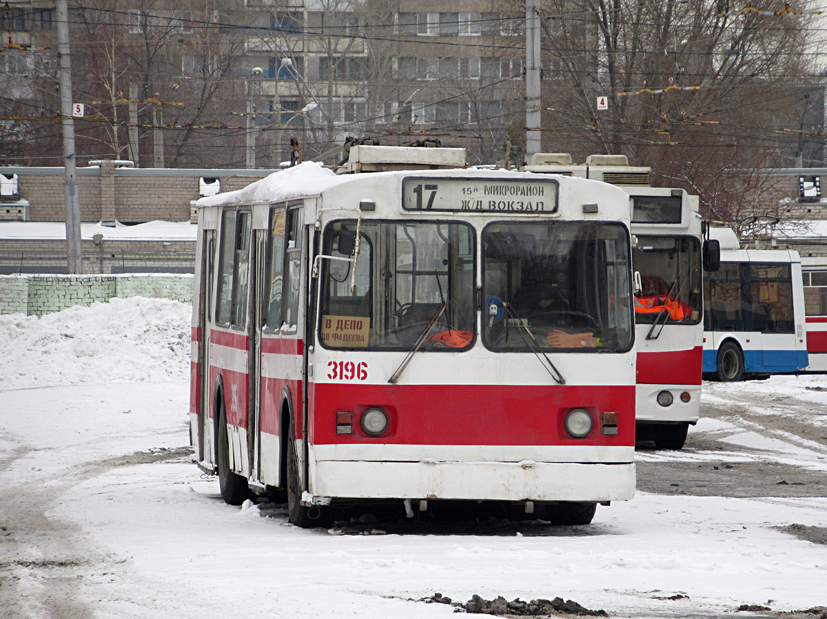Самара, ЗиУ-682Г [Г00] № 3196; Самара — Троллейбусное депо № 3