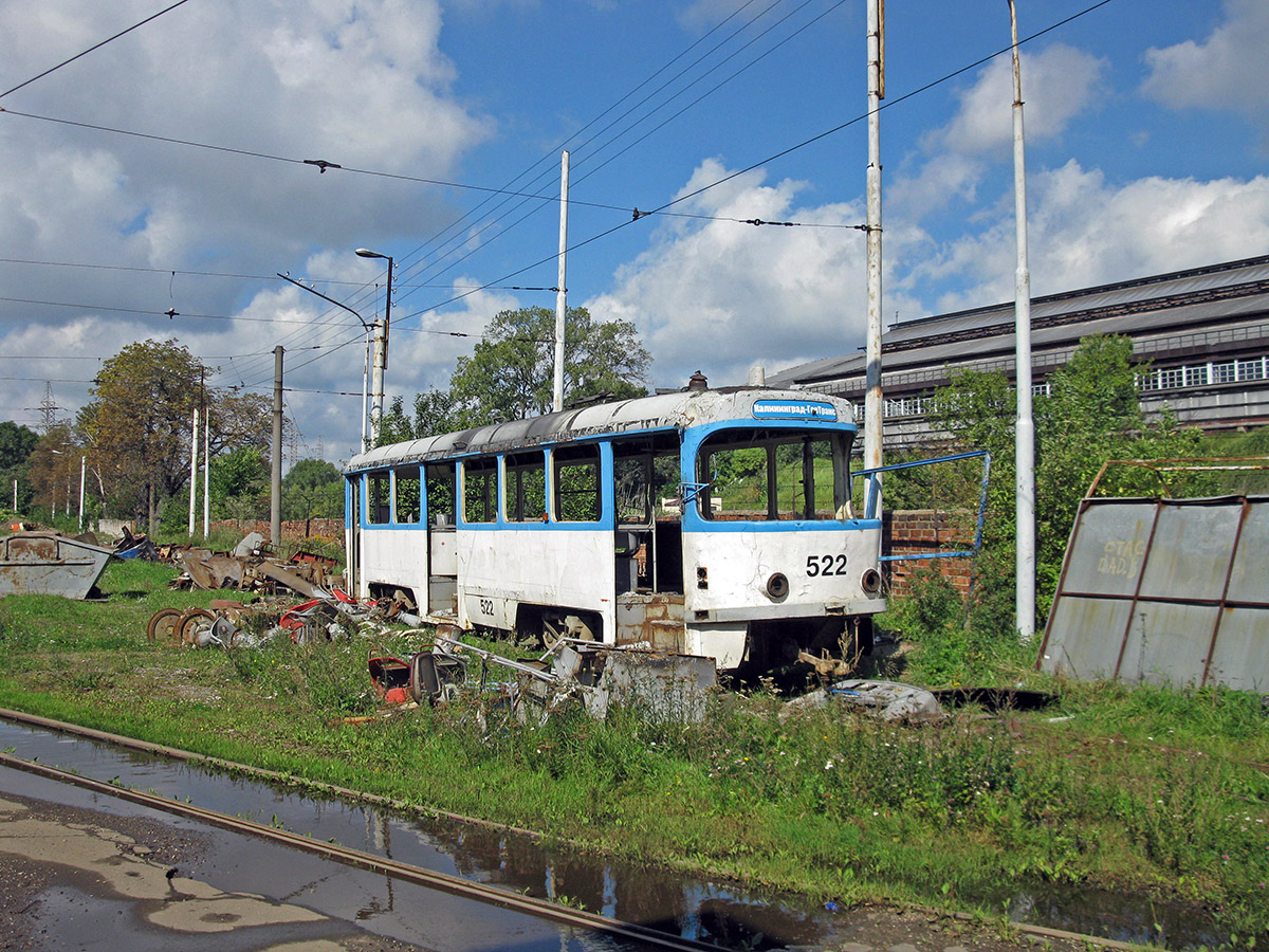 Калининград, Tatra T4D № 522