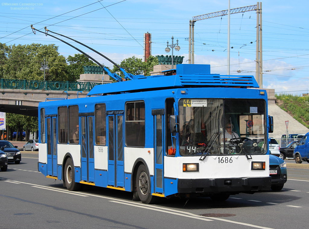 Saint-Petersburg, PTZ-5283 č. 1686