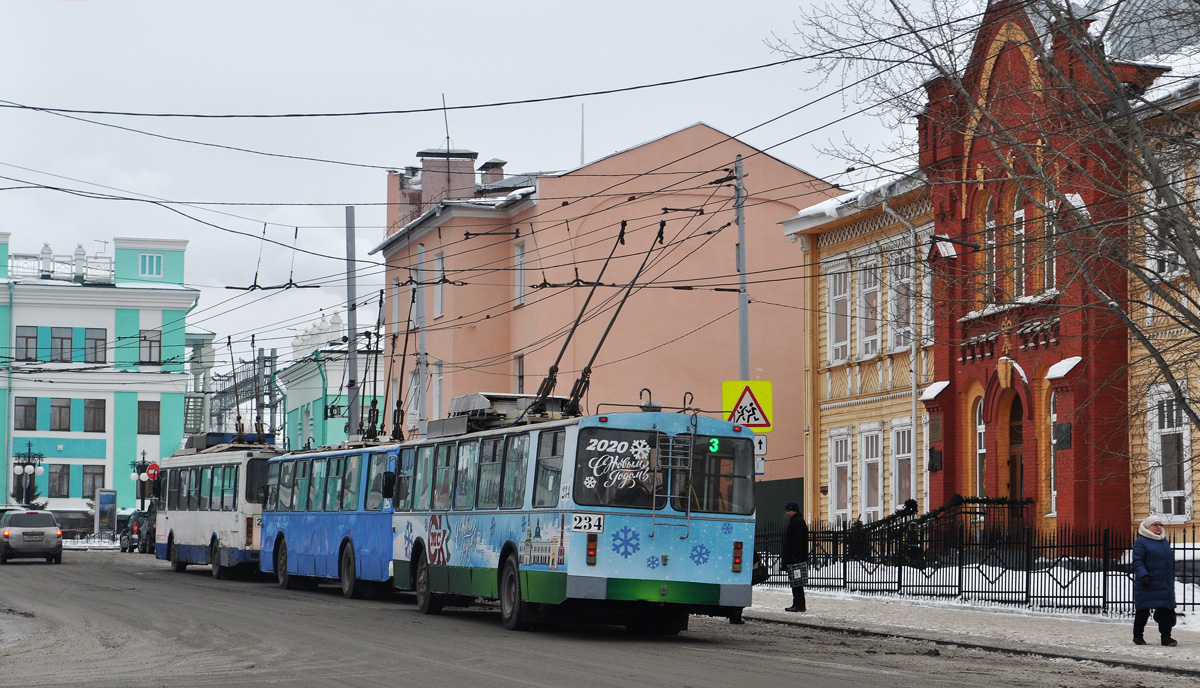 Omsk, AKSM-101 КVR OMSK № 234; Omsk — End stations and loops