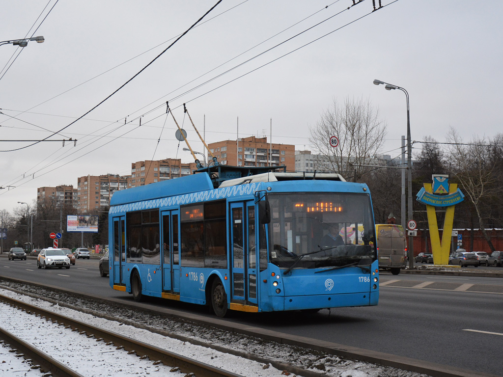 Москва, Тролза-5265.00 «Мегаполис» № 1786