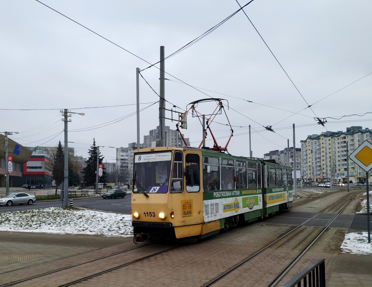Lvov, Tatra KT4D — 1153