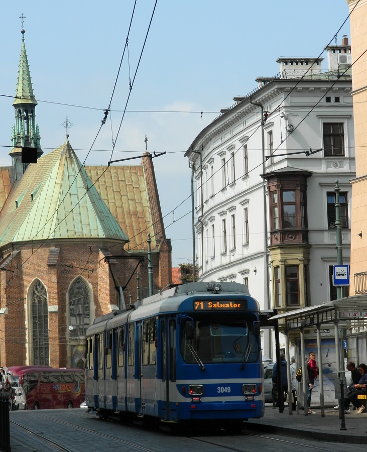 Краков, Duewag GT8S № 3049