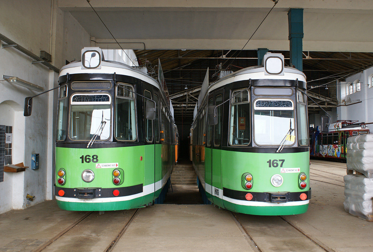 Halberstadt, Esslingen GT4 № 168; Halberstadt, Esslingen GT4 № 167