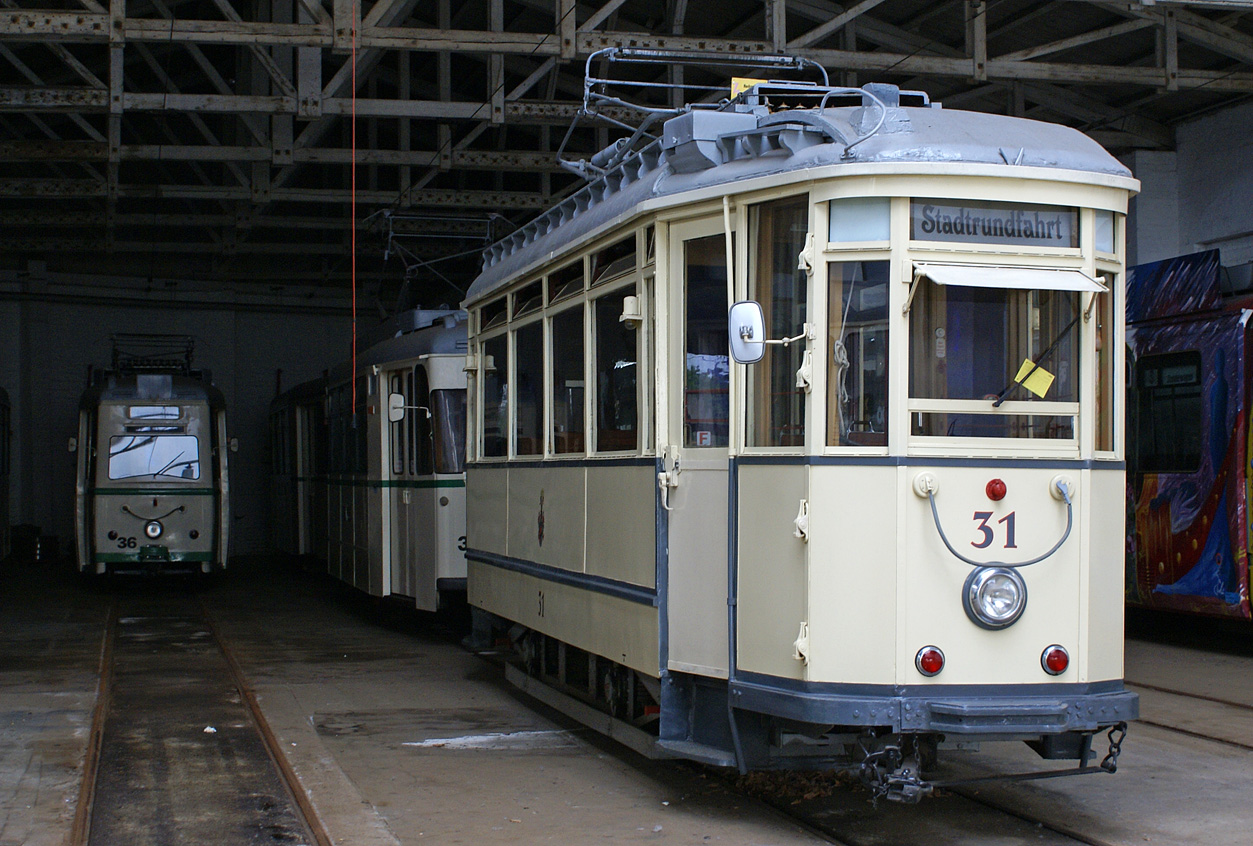 Halberstadt, Lindner/AEG 2-axle motor car Nr. 31 Halberstadt, Lindner/AEG 2-axle motor car Nr. 31
