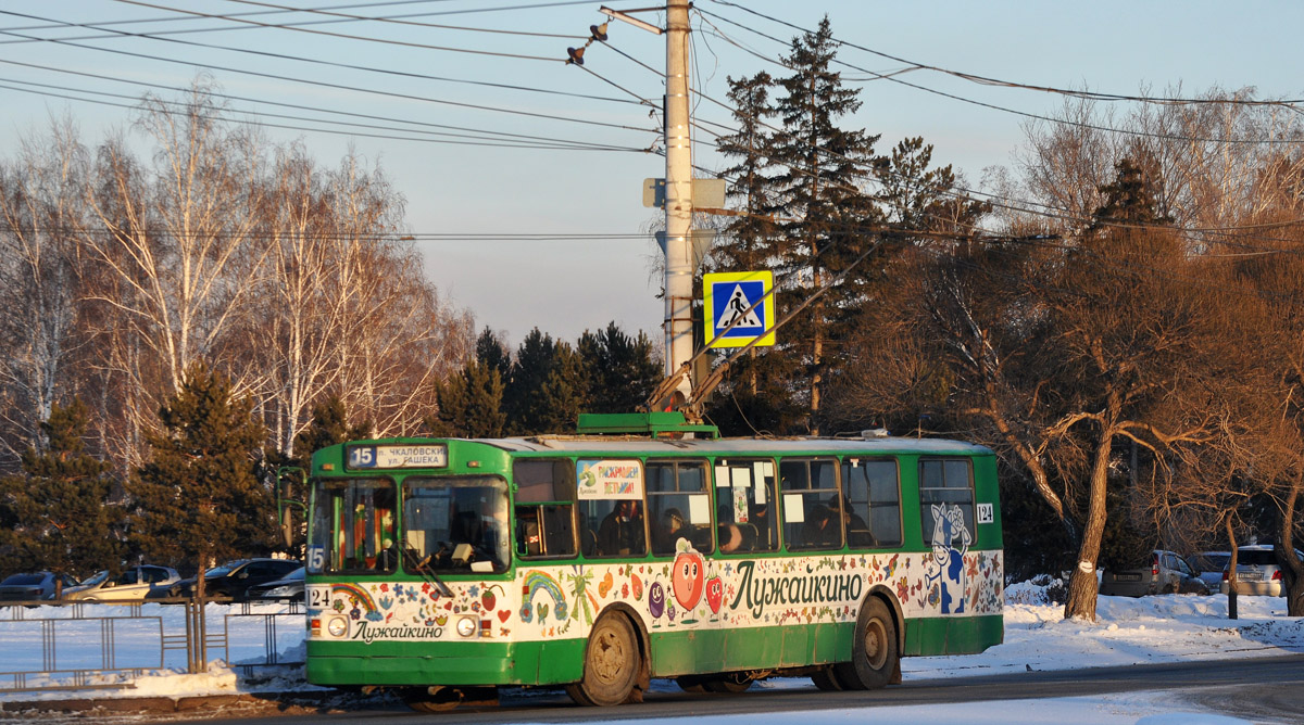 Омск, ЗиУ-682Г [Г00] № 124