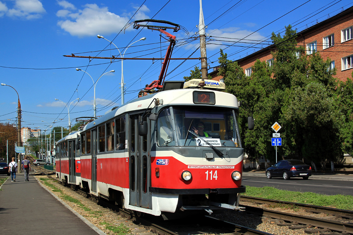 Краснодар, Tatra T3SU КВР ТМЗ № 114