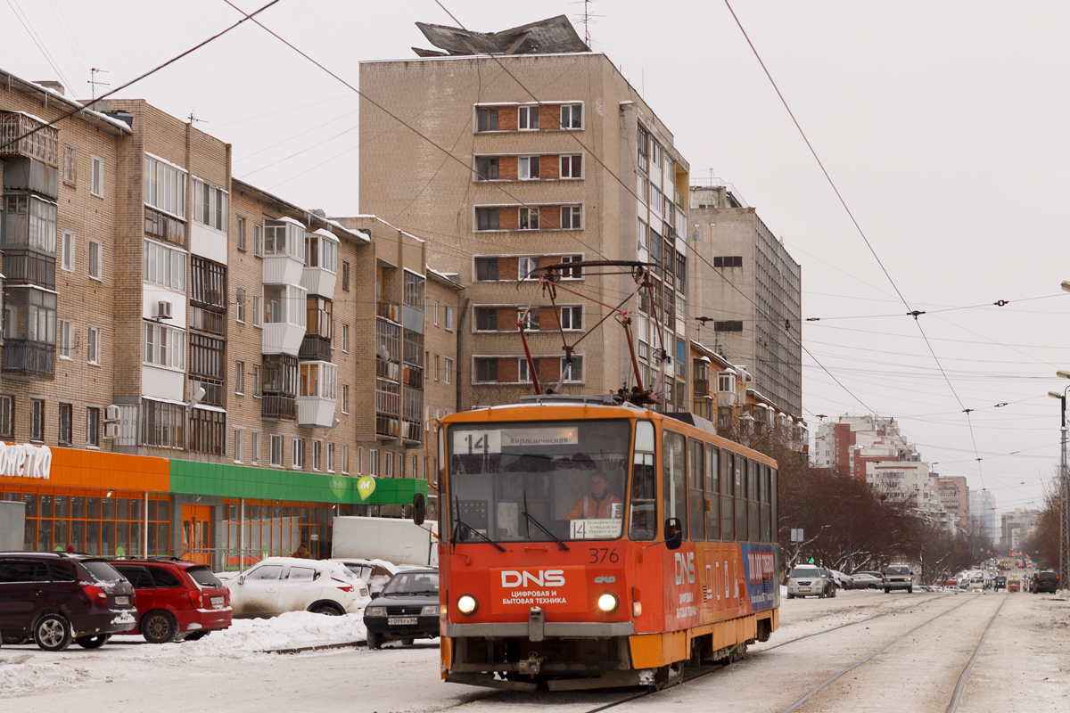 Екатеринбург, Tatra T6B5SU № 376
