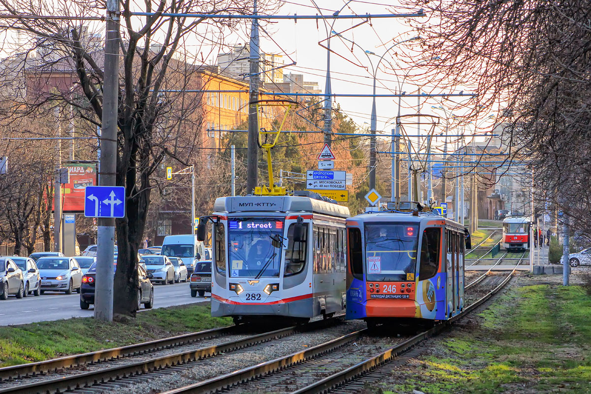 Краснодар, 71-623-04 № 282; Краснодар, 71-623-01 № 246