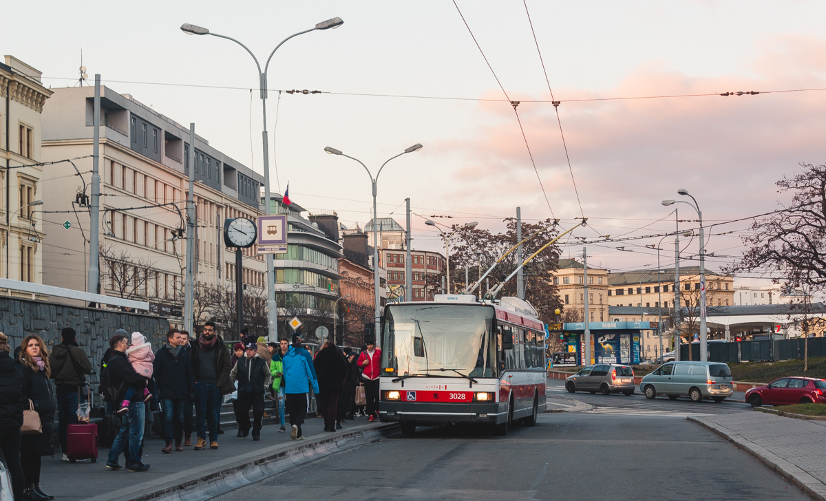 Брно, Škoda 21Tr № 3028