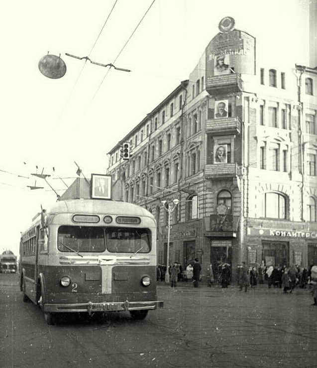 Самара, МТБ-82Д № 2; Самара — Исторические фотографии — Трамвай и Троллейбус (1942-1991)