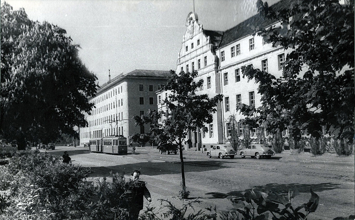 Калининград — Старые фото — Калининградский трамвай