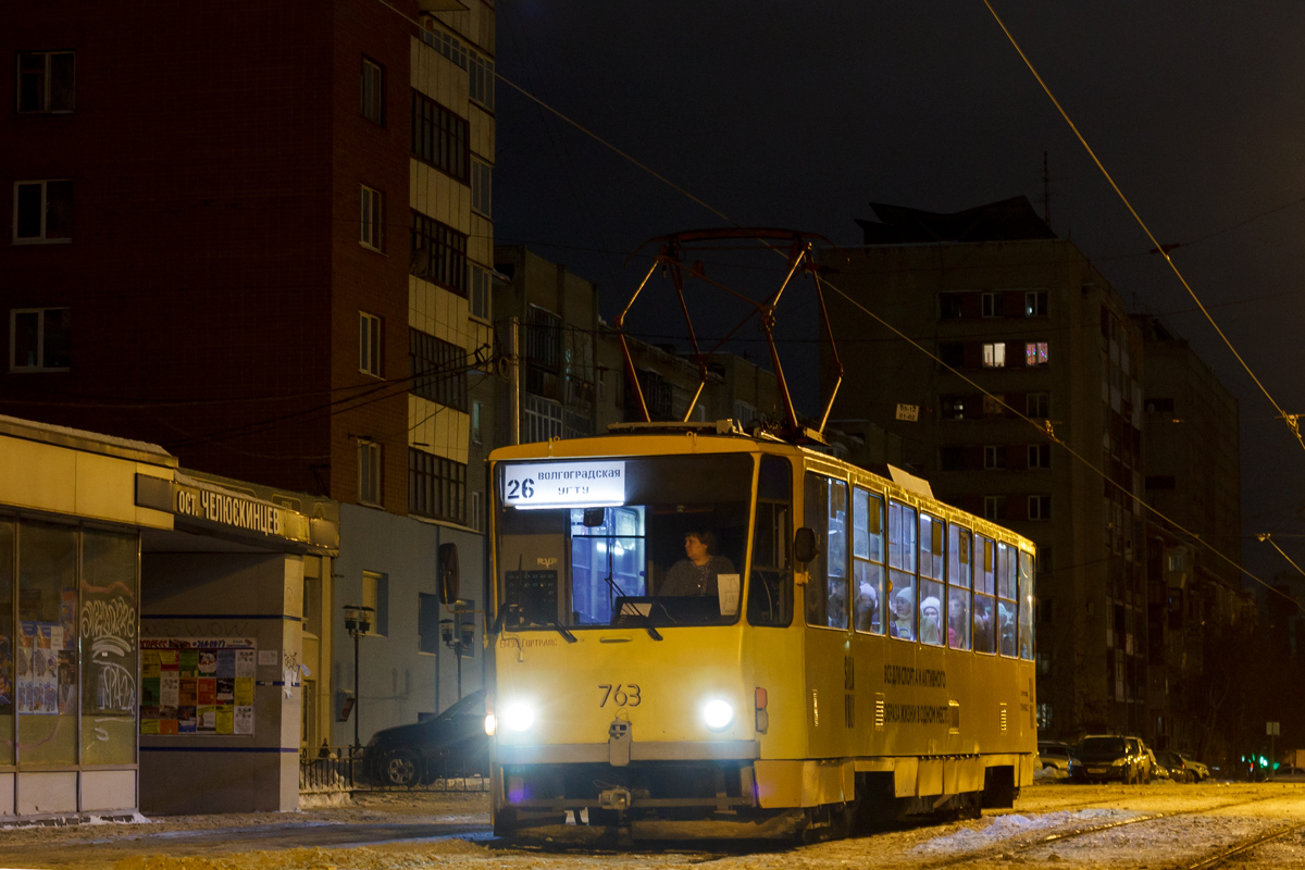 Екатеринбург, Tatra T6B5SU № 763