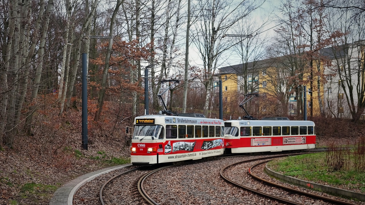 Хемниц, Tatra T3DM № 519