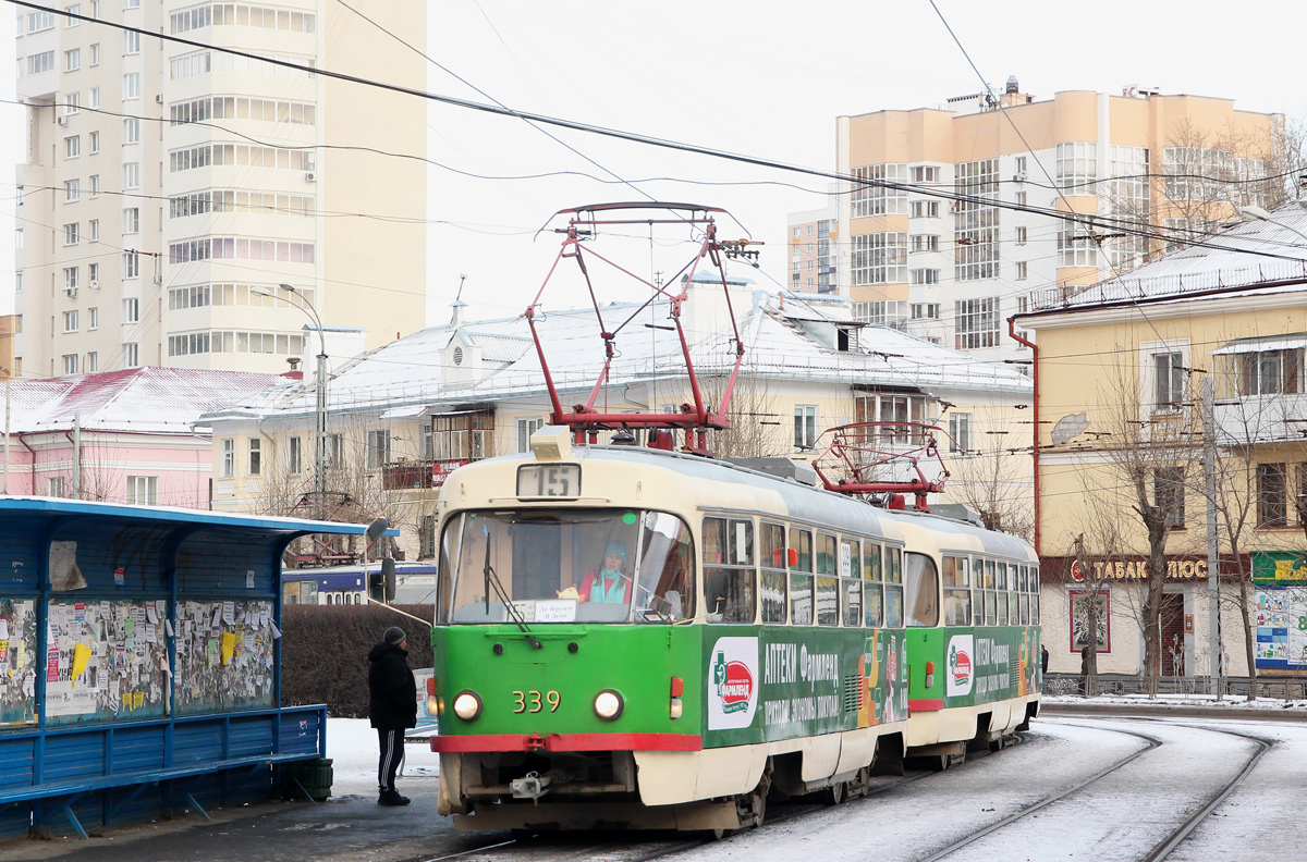 Екатеринбург, Tatra T3SU № 339