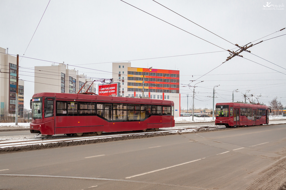 Казань, 71-407-01 № 1109; Казань, 71-407-01 № 1119; Казань — ДТП и прочие происшествия с электротранспортом