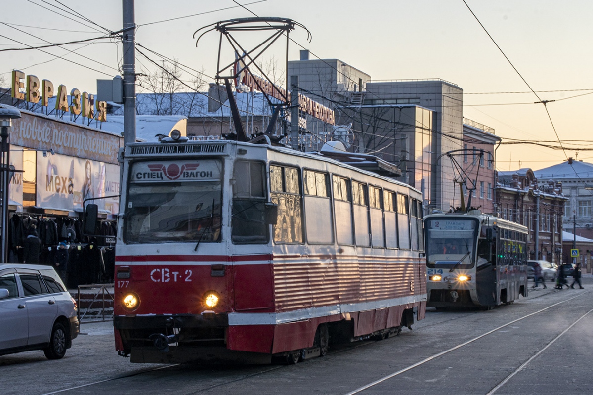 Иркутск, 71-605 (КТМ-5М3) № СВт-2 (177)