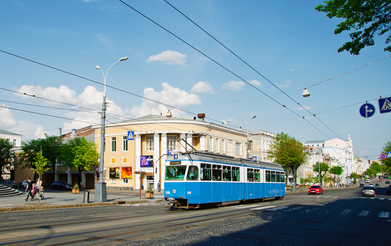 Винница, SWS/SIG/BBC Be 4/6 "Mirage" № 316