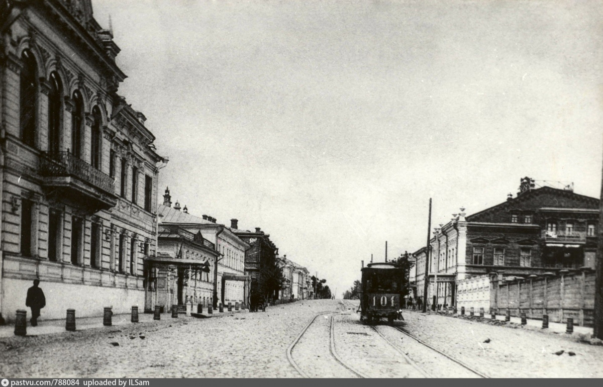 Самара, Конка № 101; Самара — Исторические фотографии — Конно-железная дорога