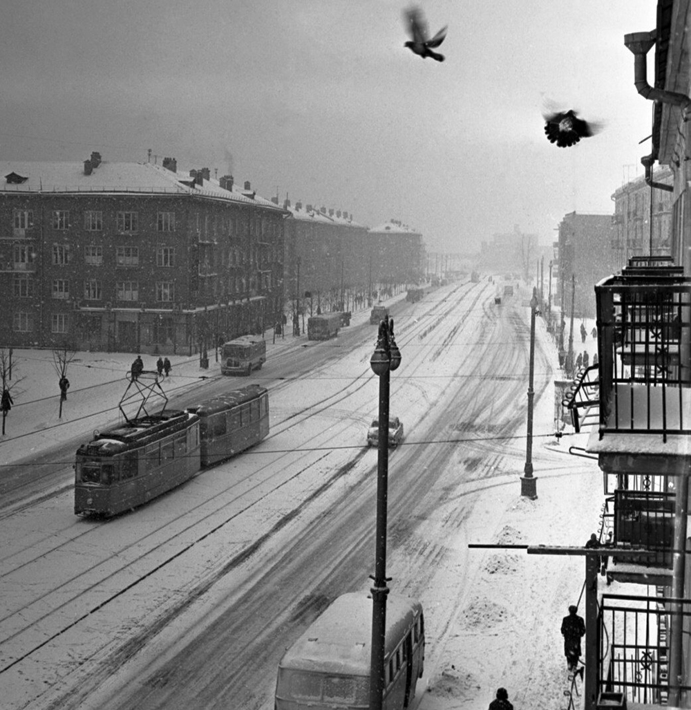 Калининград — Старые фото — Калининградский трамвай