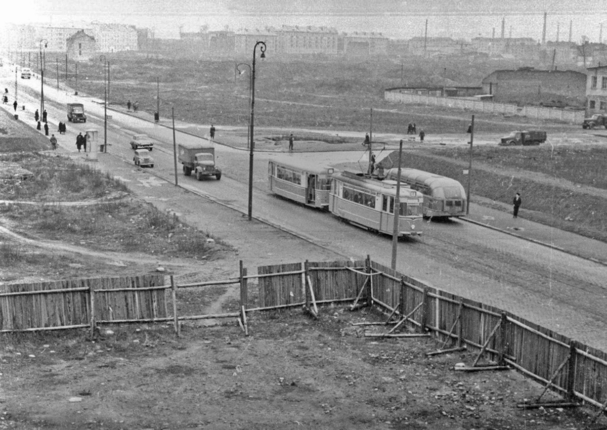 Калининград — Старые фото — Калининградский трамвай