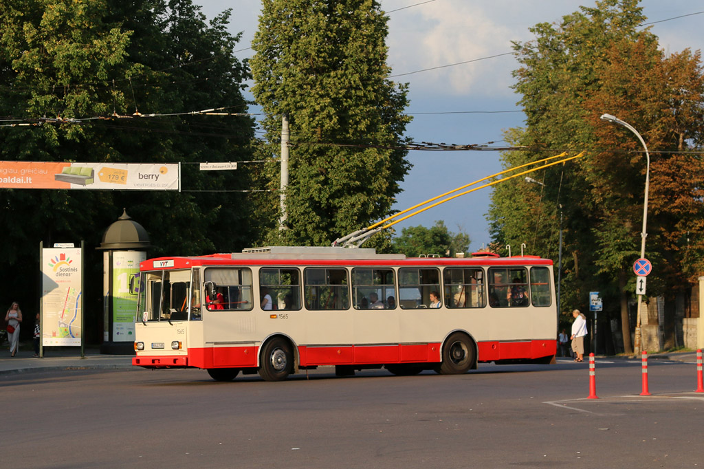 Вильнюс, Škoda 14Tr11/6 № 1565