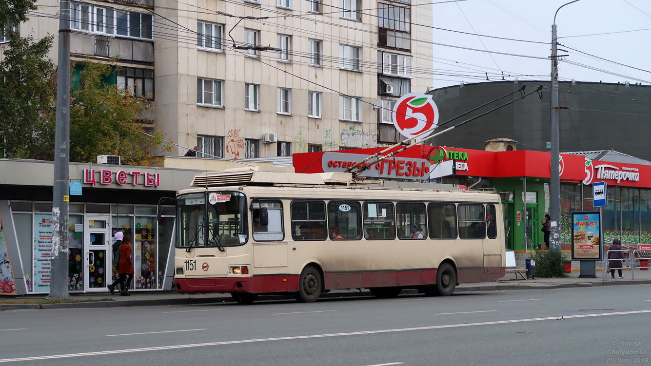 Челябинск, ЛиАЗ-5280 (ВЗТМ) № 1151