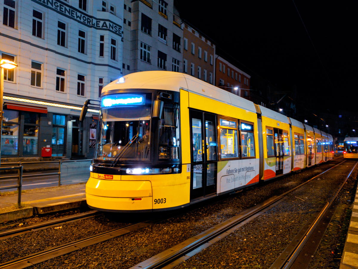 Берлин, Bombardier Flexity Berlin (GT8-08ZR/F8Z) № 9003