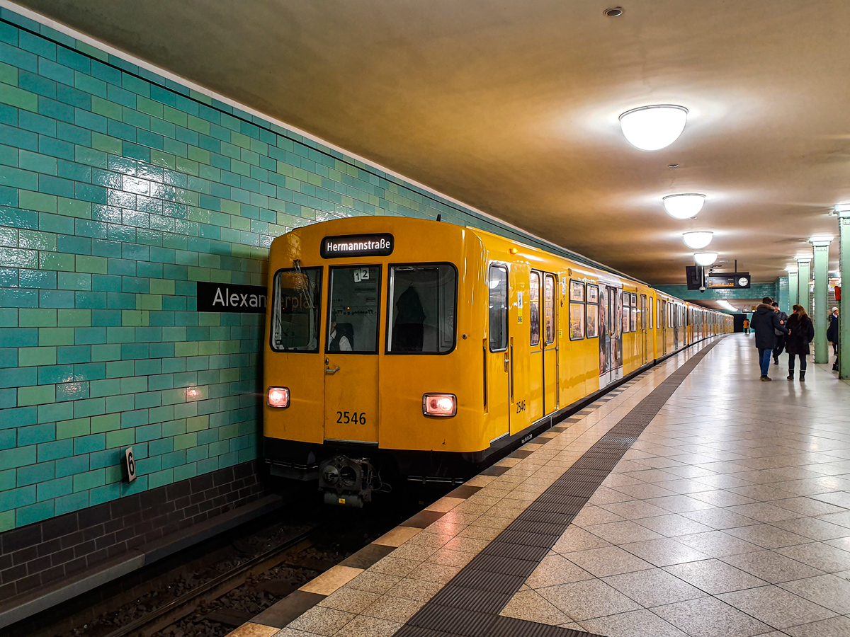 Берлин, BVG F74E № 2546