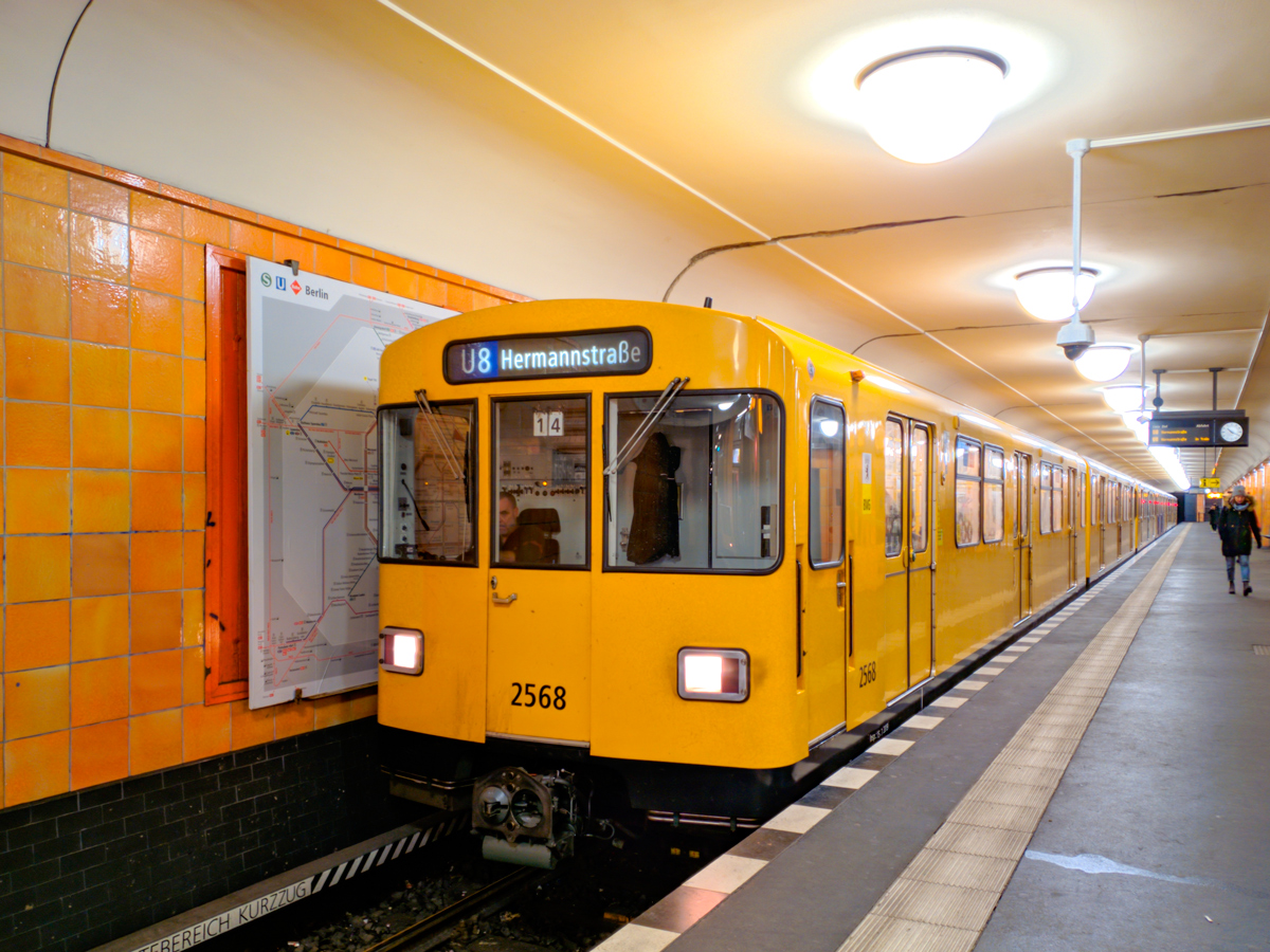 Берлин, BVG F76E № 2568