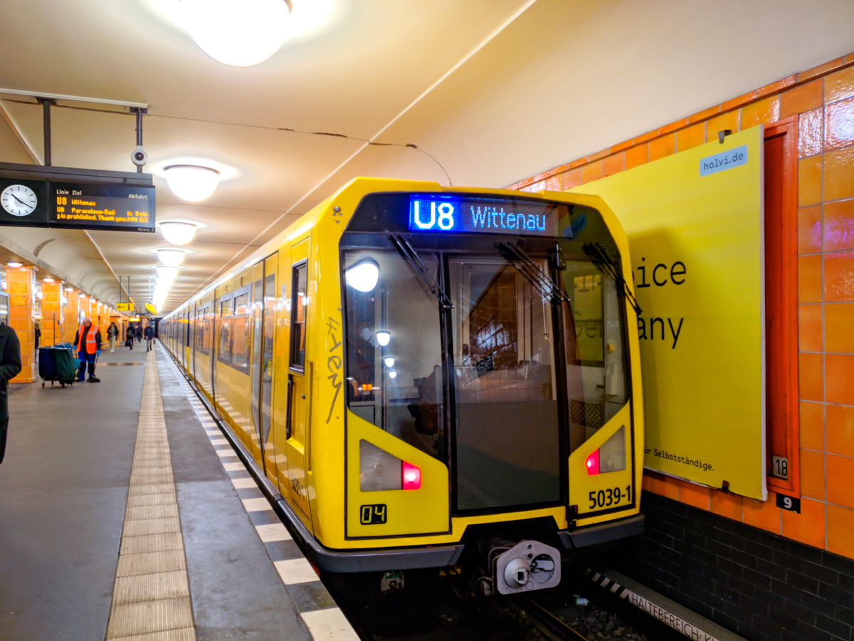 Берлин, BVG H01 № 5039-1