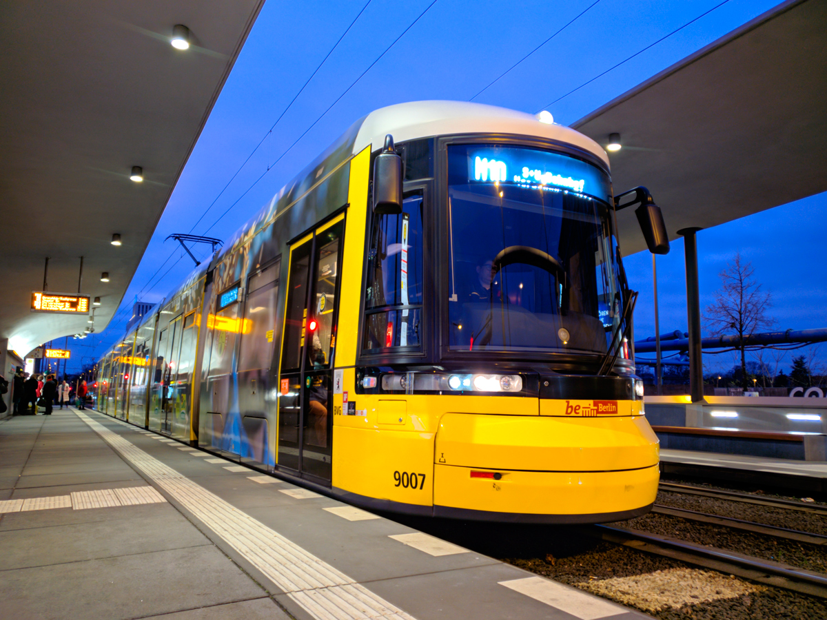 Берлин, Bombardier Flexity Berlin (GT8-08ZR/F8Z) № 9007