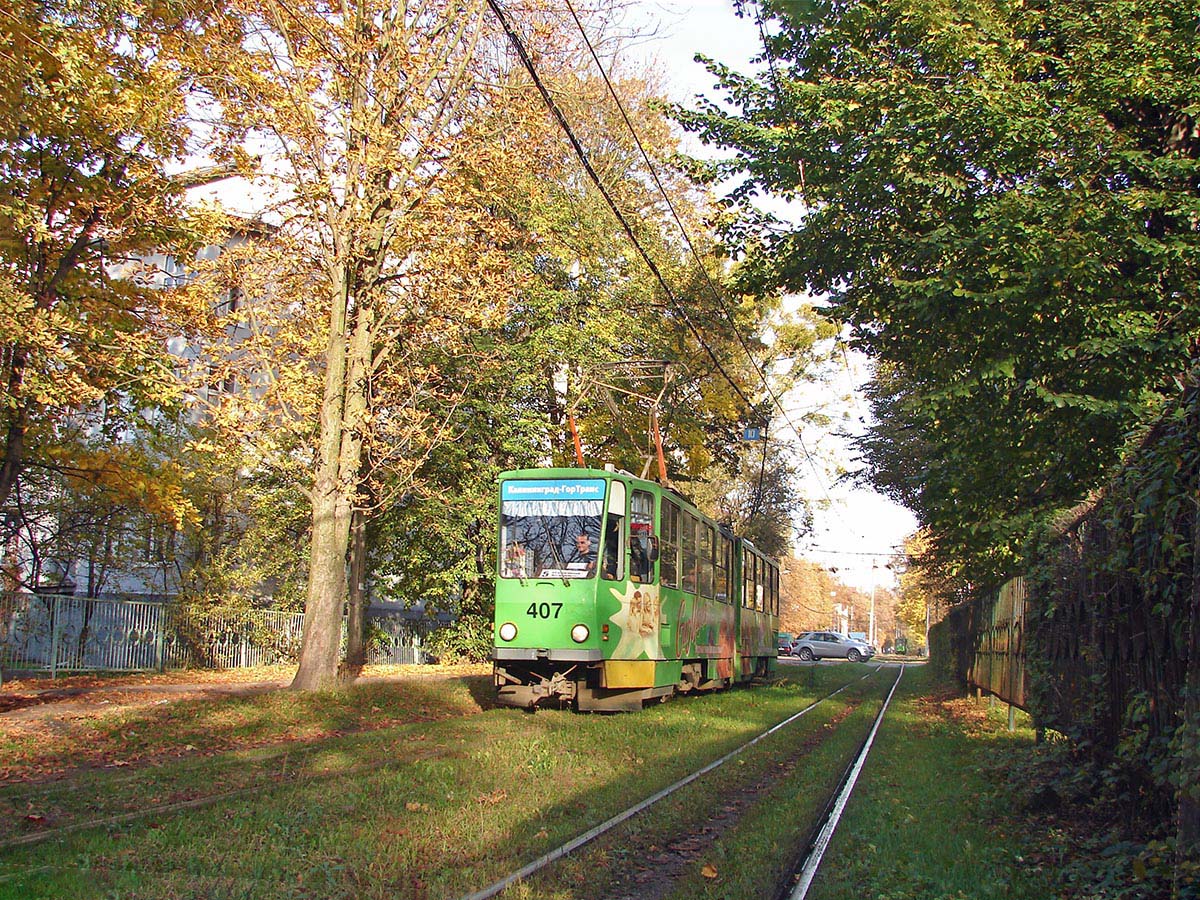 Калининград, Tatra KT4SU № 407