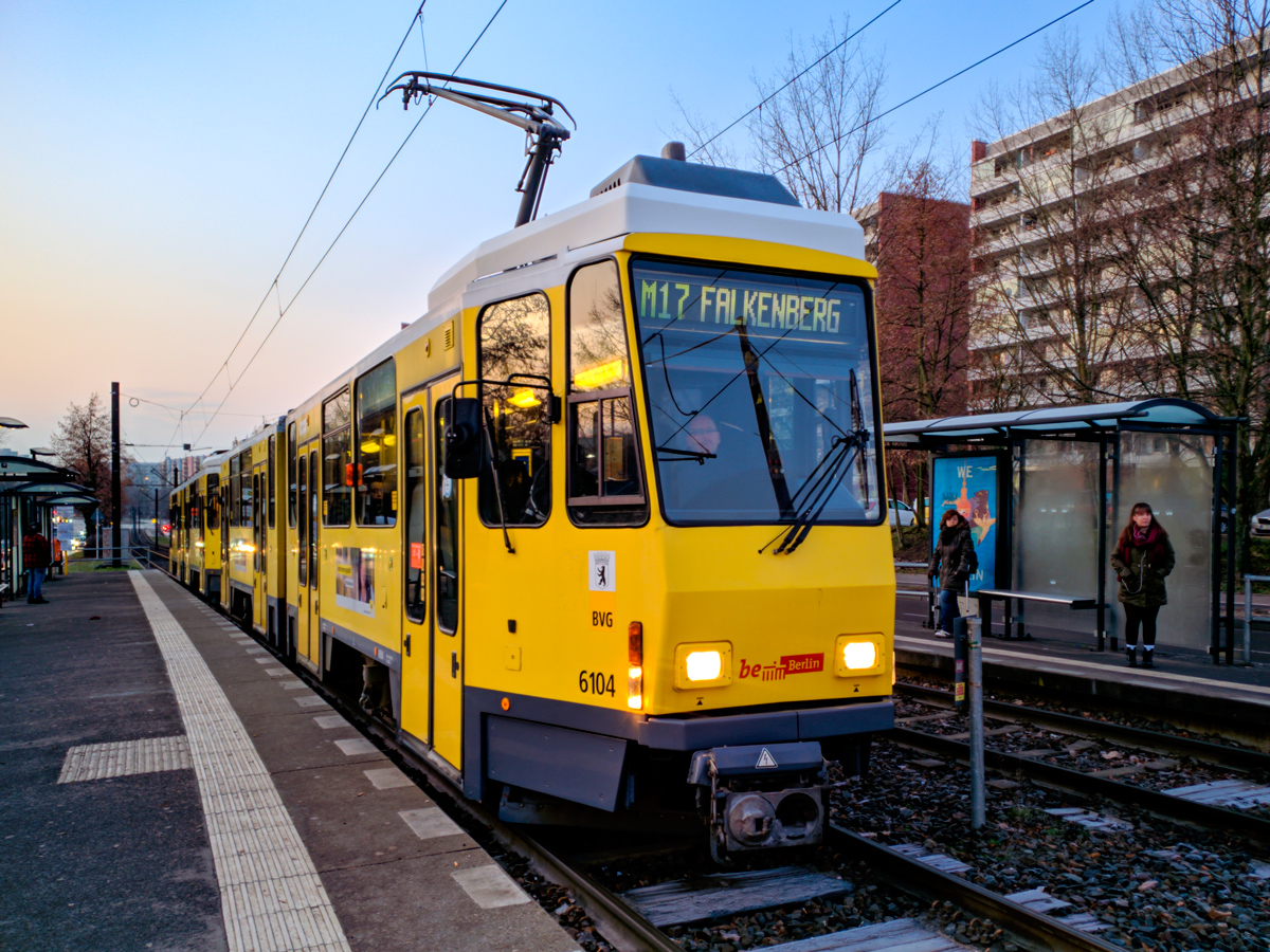 Берлин, Tatra KT4DM № 6104