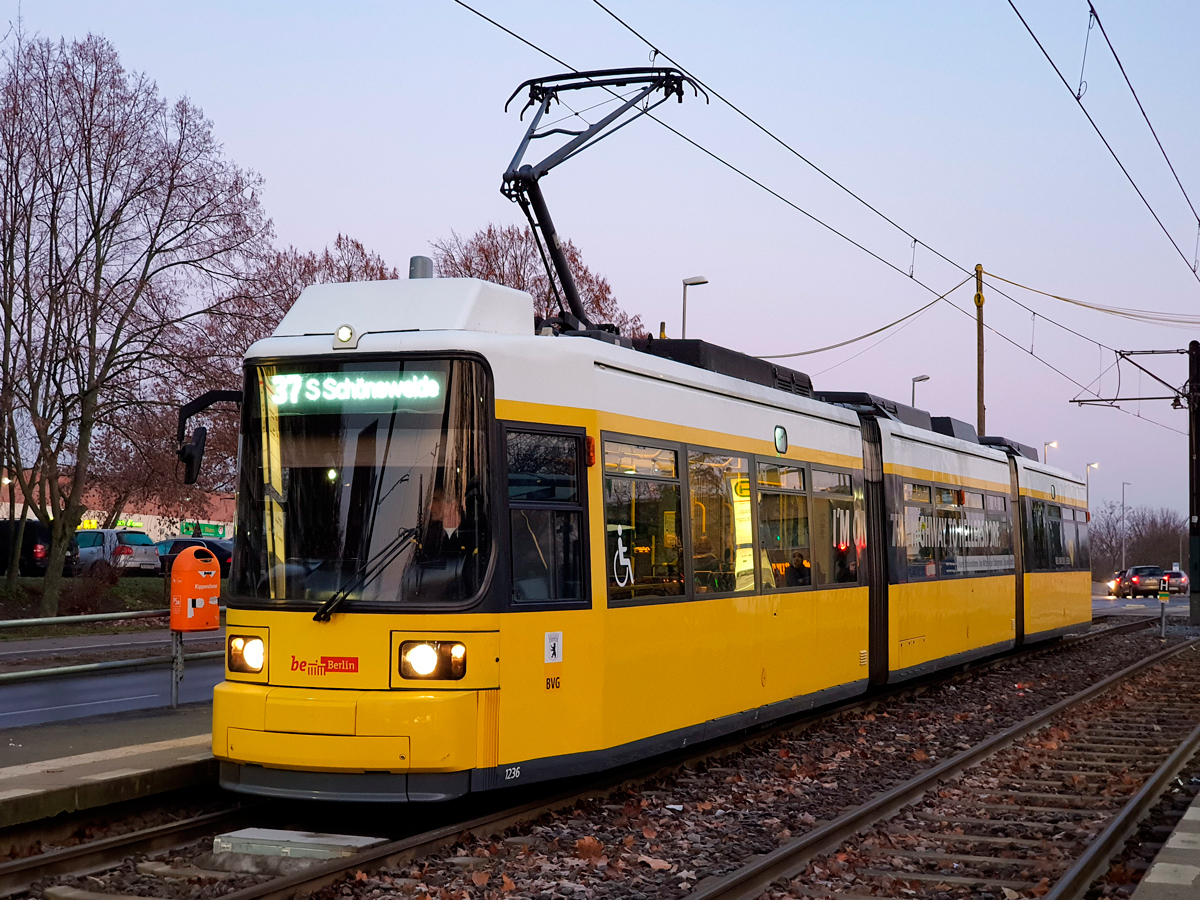 Берлин, BVG GTNO № 1236
