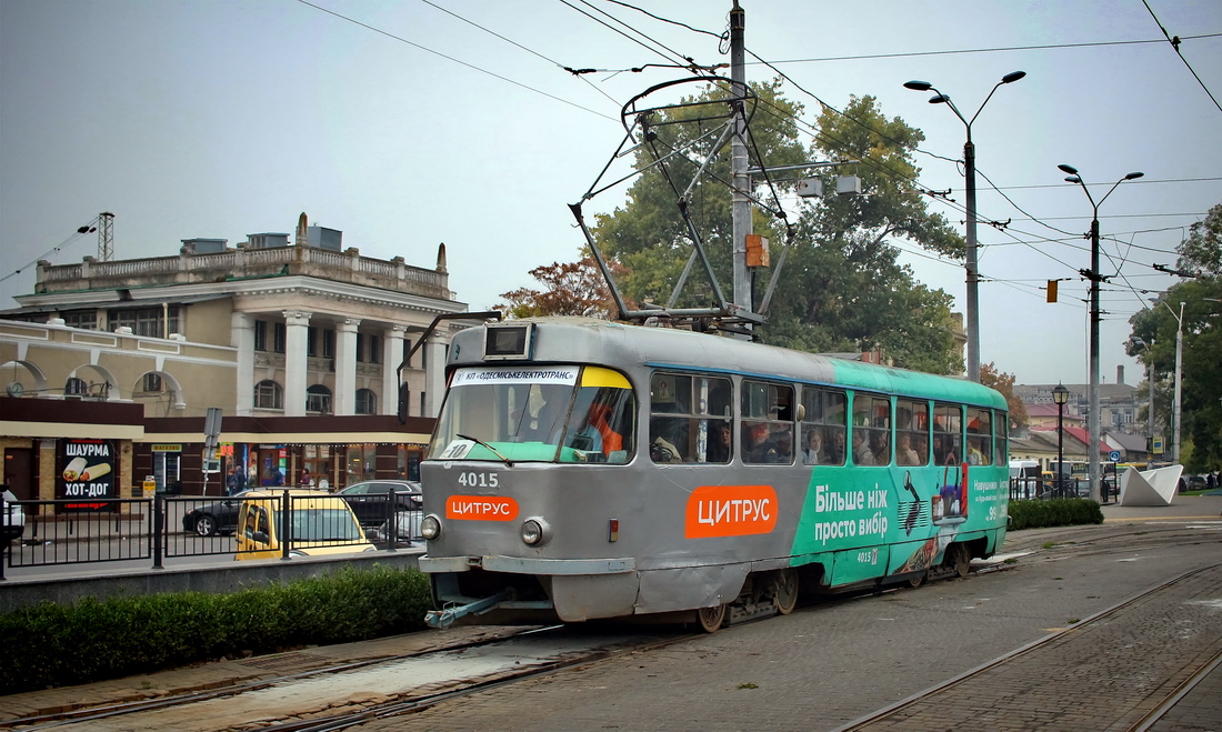 Odessa, Tatra T3R.P № 4015