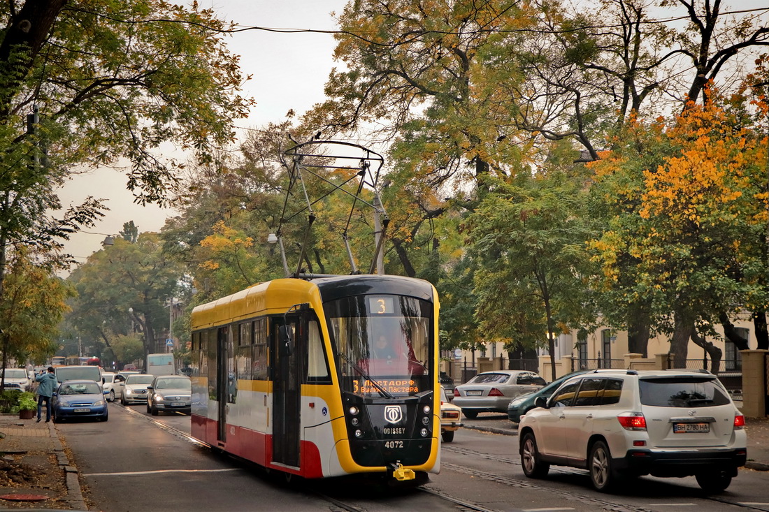 Одесса, T3 КВП Од «Одиссей» № 4072