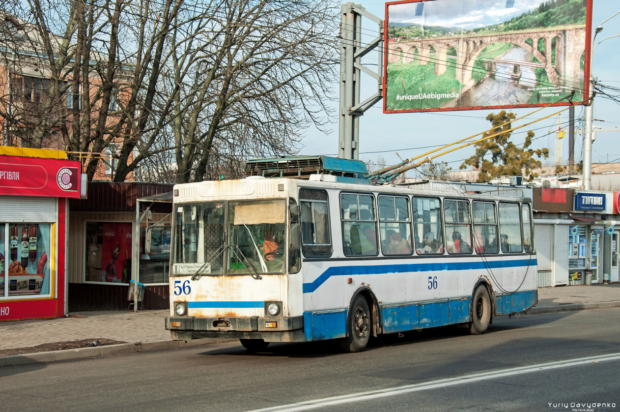 Poltava, YMZ T1R (Т2P) Nr. 56