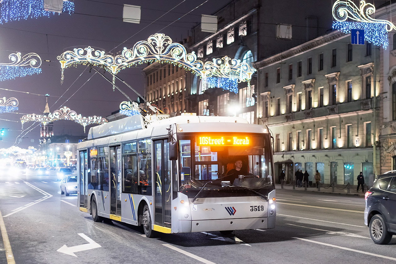 Санкт-Петербург, Тролза-5265.00 «Мегаполис» № 3519