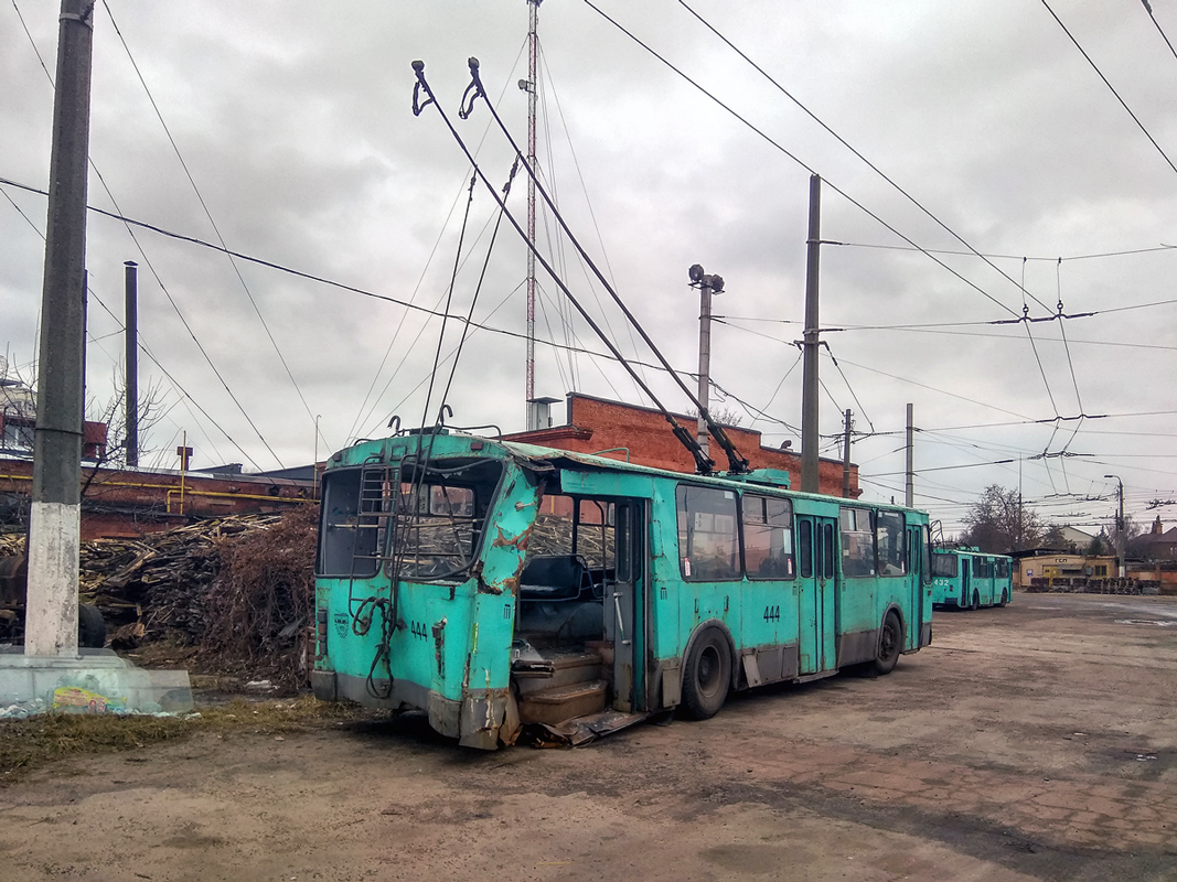 Чернигов, ЗиУ-682Г [Г00] № 444; Чернигов — Нештатные ситуации