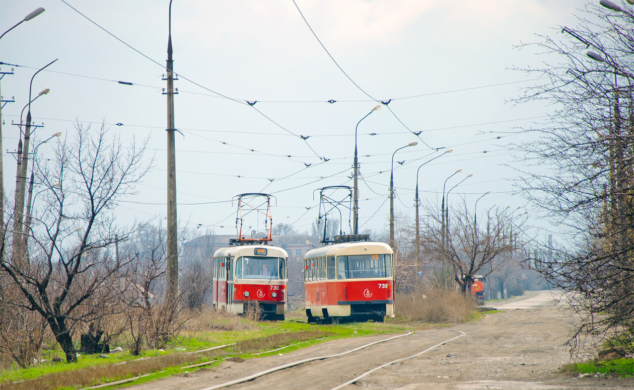 Мариуполь, Tatra T3A № 739