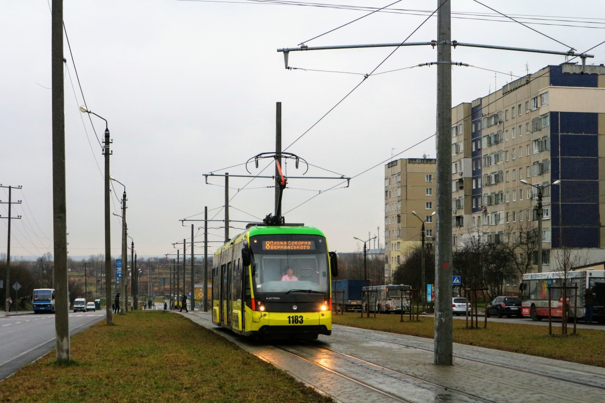 Львов, Electron T3L44 № 1183