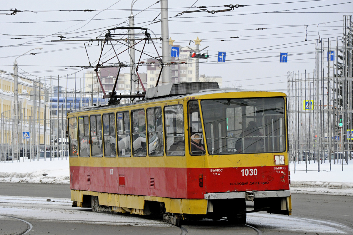 Барнаул, Tatra T6B5SU № 1030