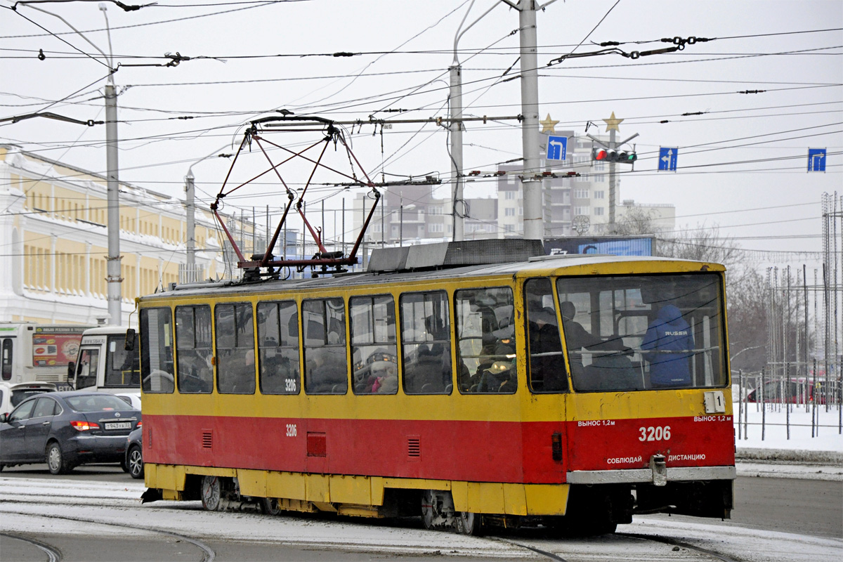 Barnaul, Tatra T6B5SU Nr 3206