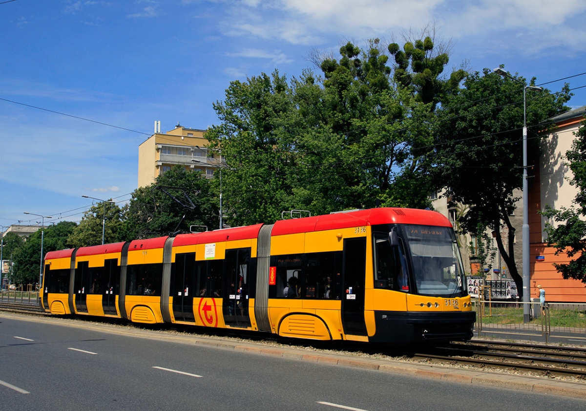 Варшава, PESA Swing 120Na № 3136