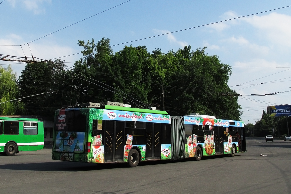 Charkov, LAZ E301D1 č. 2224 Charkov, LAZ E301D1 č. 2224