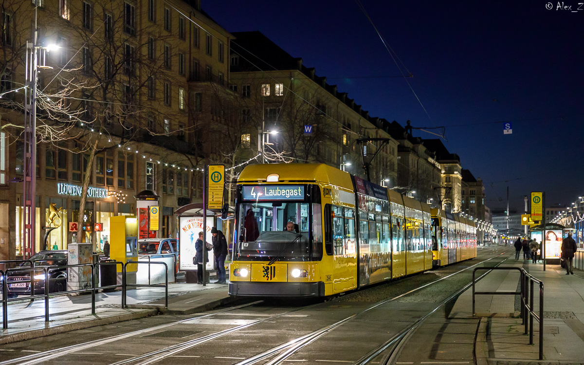 Дрезден, SachsenTram NGT 6 DD № 2545