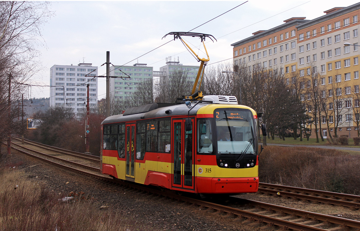 Мост ― Литвинов, Vario LF+ № 315